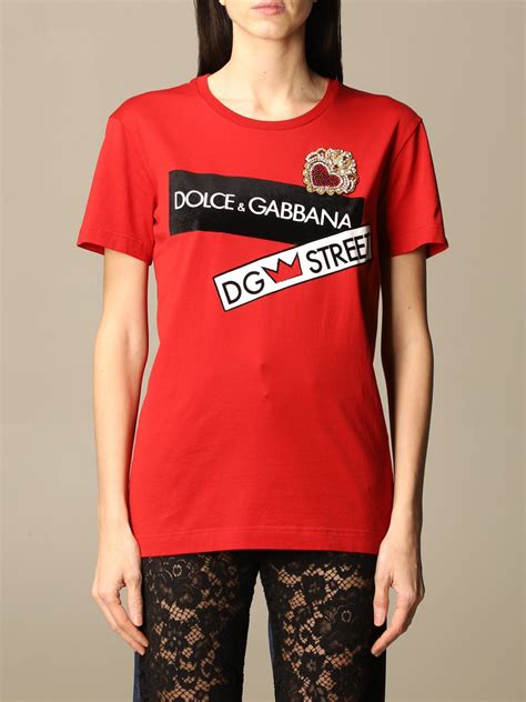 dolce and gabbana t shirt women's sale|farfetch dolce and gabbana t shirts.